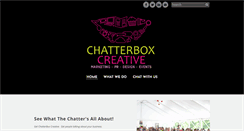 Desktop Screenshot of chatterbox-creative.com